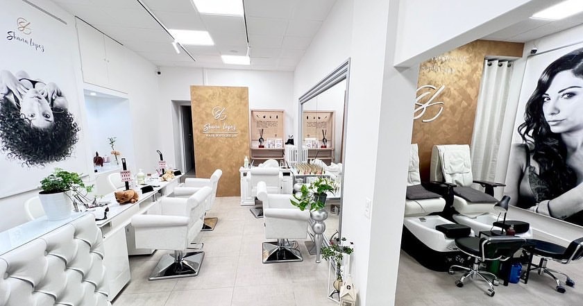 Luxury Nail Salon Interior